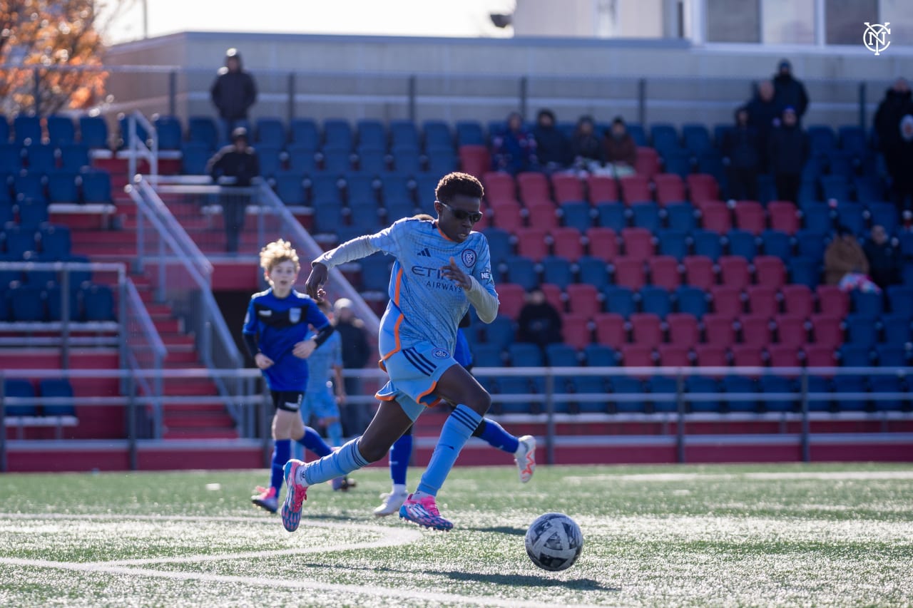 New York City FC U13s took on Beachside SC at Belson Stadium.