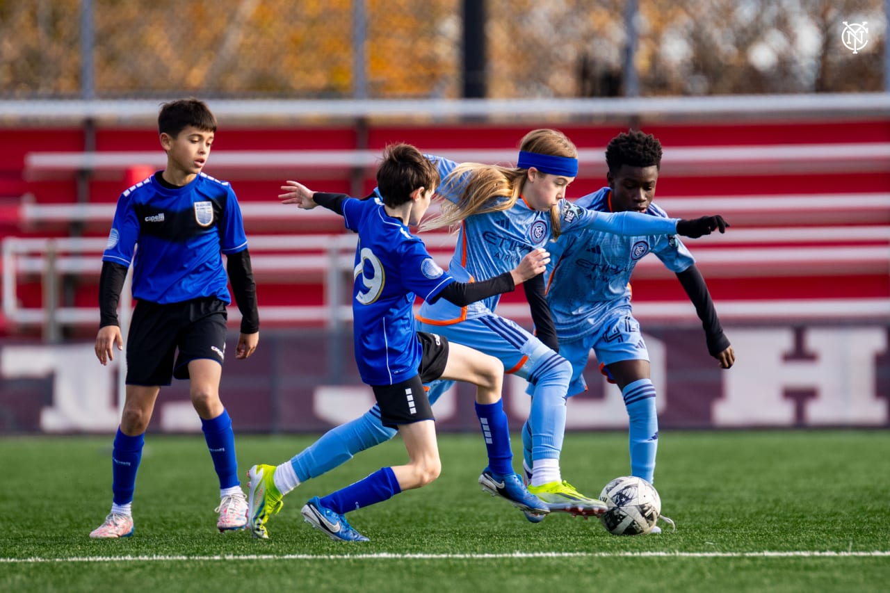 New York City FC U13s took on Beachside SC at Belson Stadium.