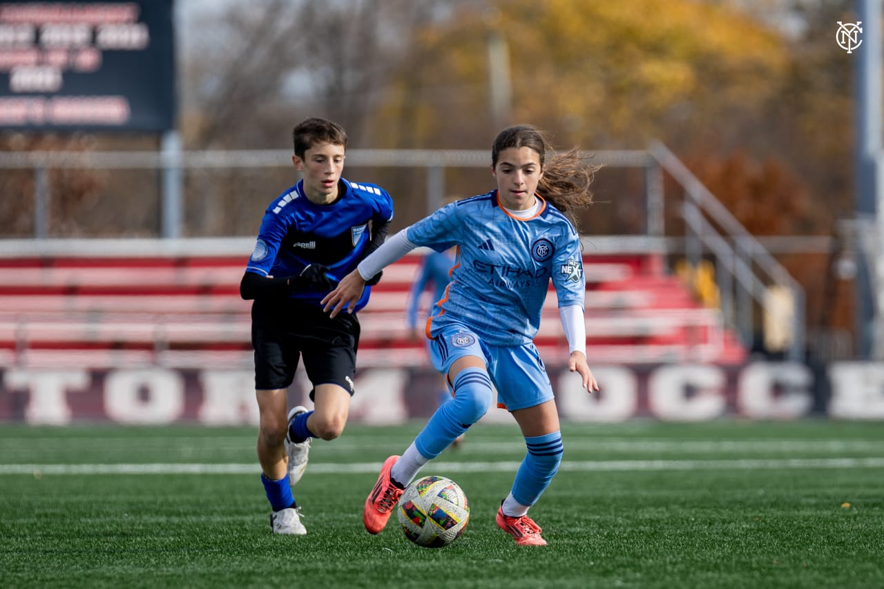 New York City FC U14s took on Beachside SC at Belson Stadium.