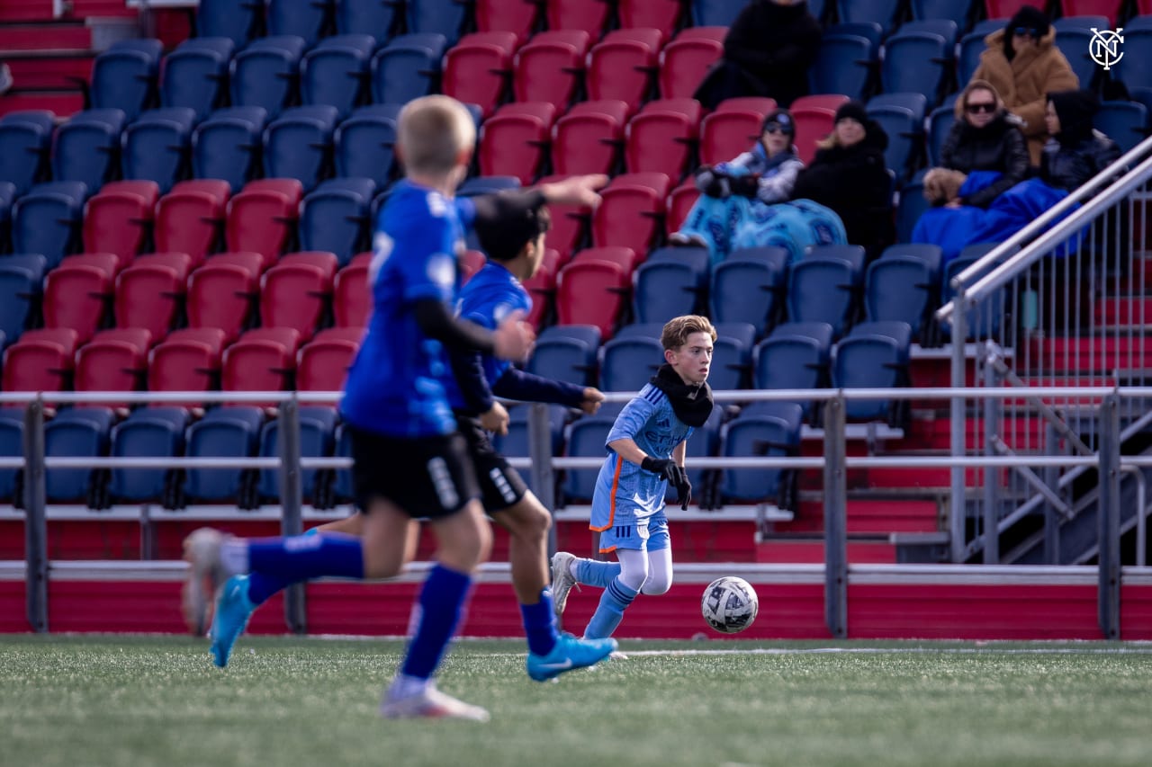 New York City FC U13s took on Beachside SC at Belson Stadium.