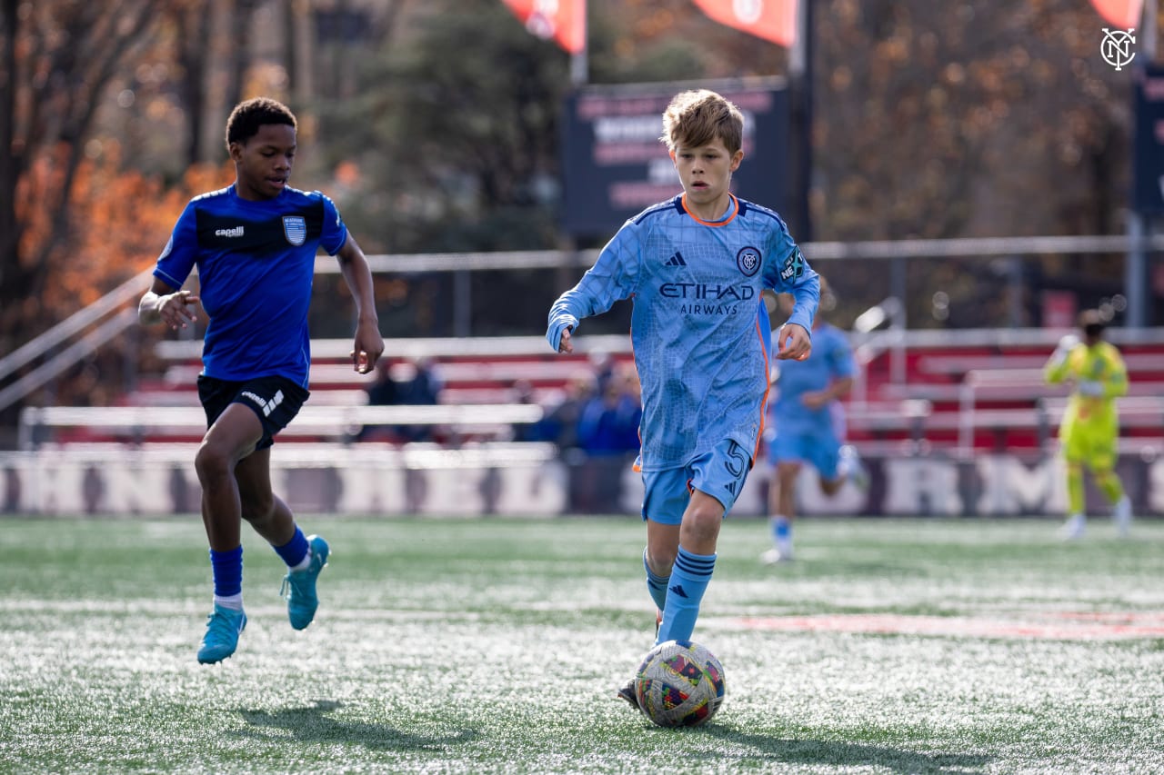 New York City FC U14s took on Beachside SC at Belson Stadium.