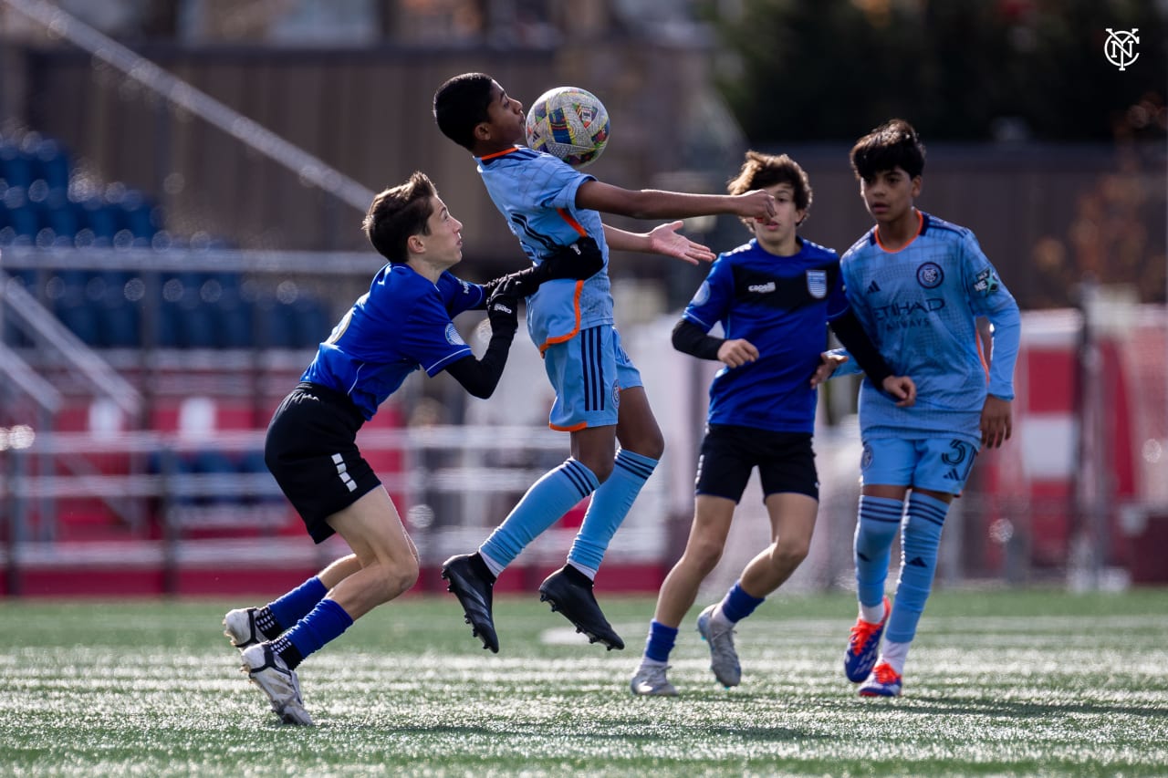 New York City FC U14s took on Beachside SC at Belson Stadium.