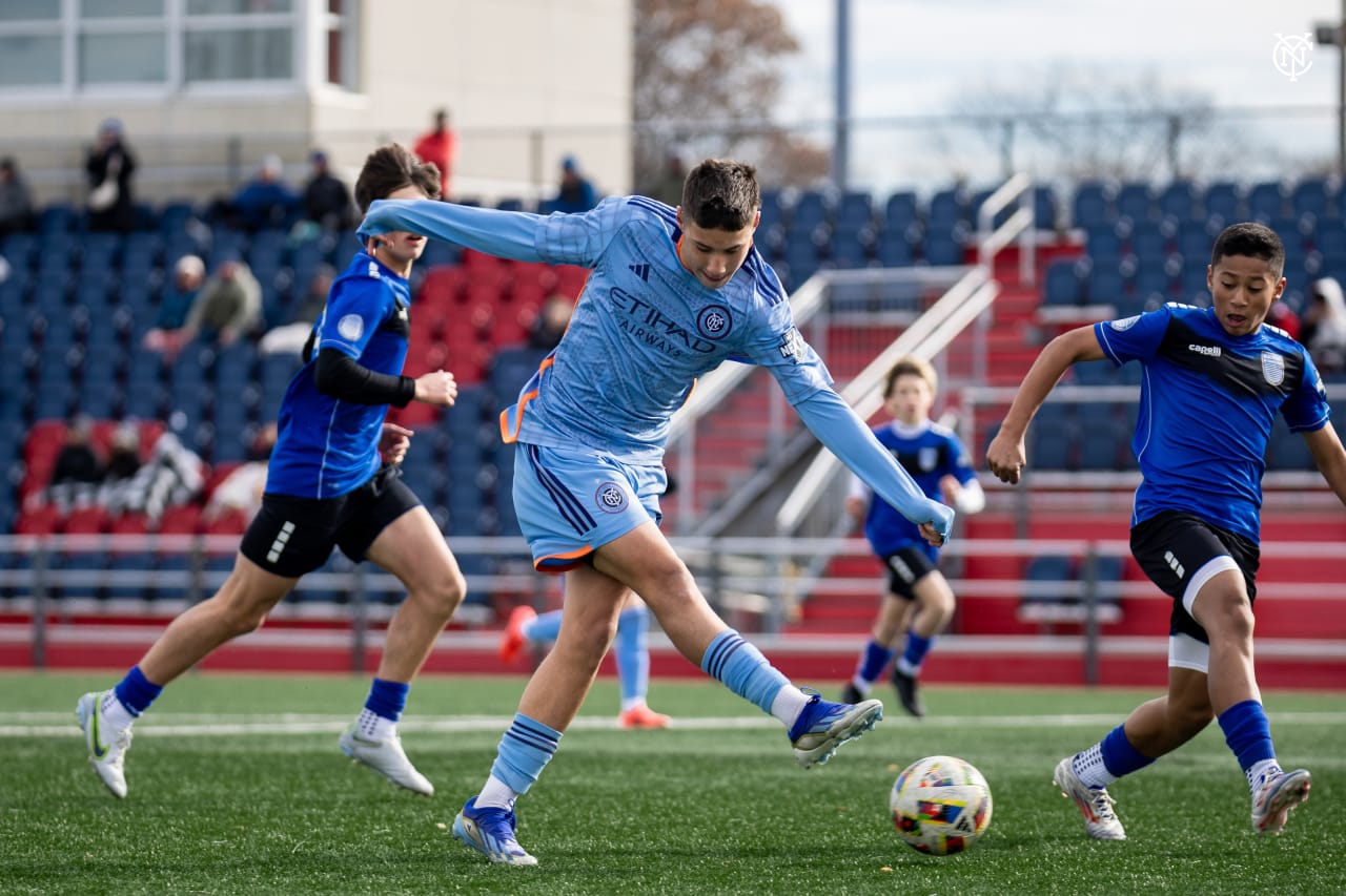 New York City FC U14s took on Beachside SC at Belson Stadium.