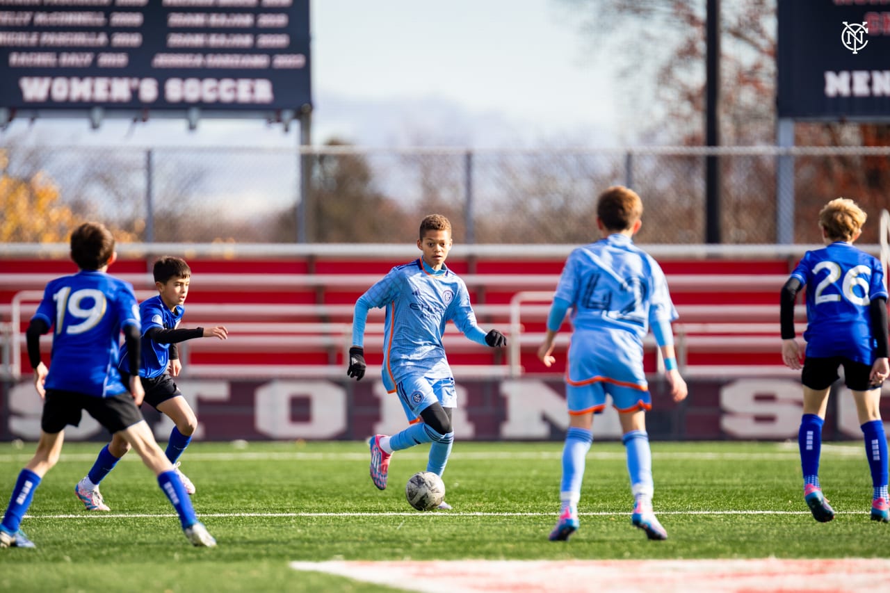 New York City FC U13s took on Beachside SC at Belson Stadium.