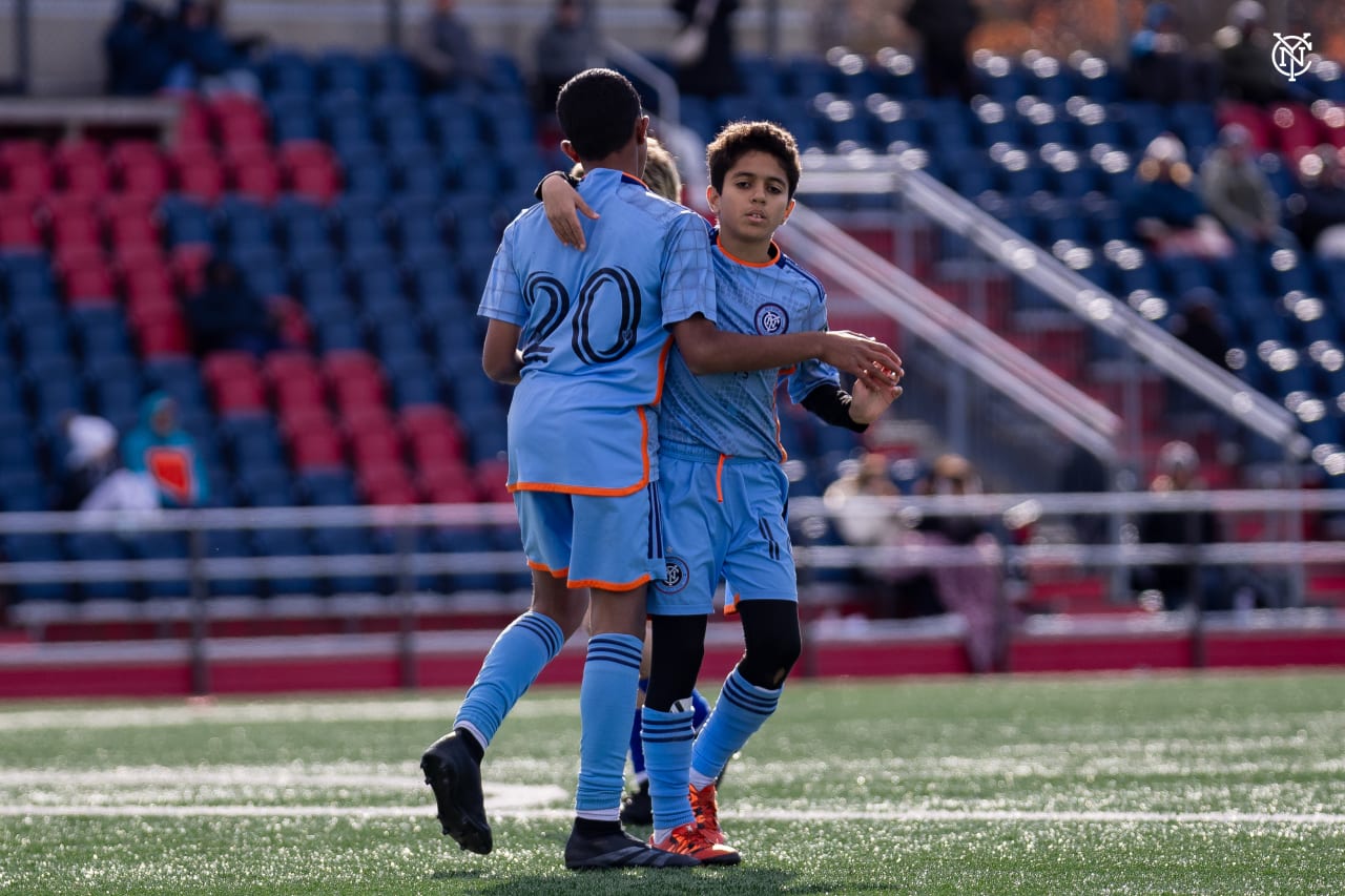 New York City FC U14s took on Beachside SC at Belson Stadium.