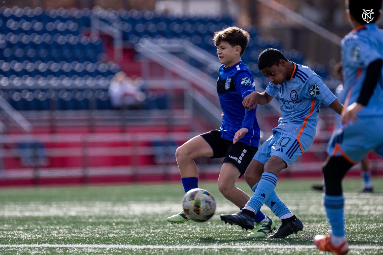 New York City FC U14s took on Beachside SC at Belson Stadium.