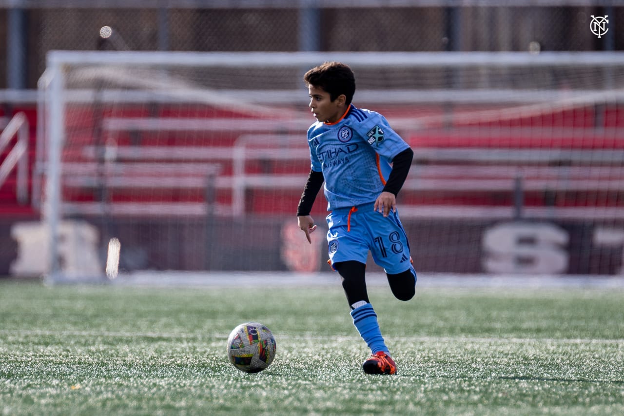 New York City FC U14s took on Beachside SC at Belson Stadium.