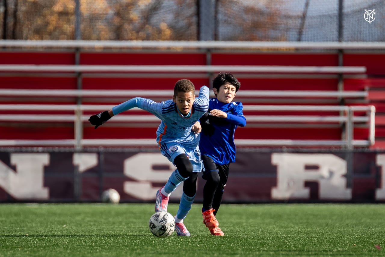 New York City FC U13s took on Beachside SC at Belson Stadium.