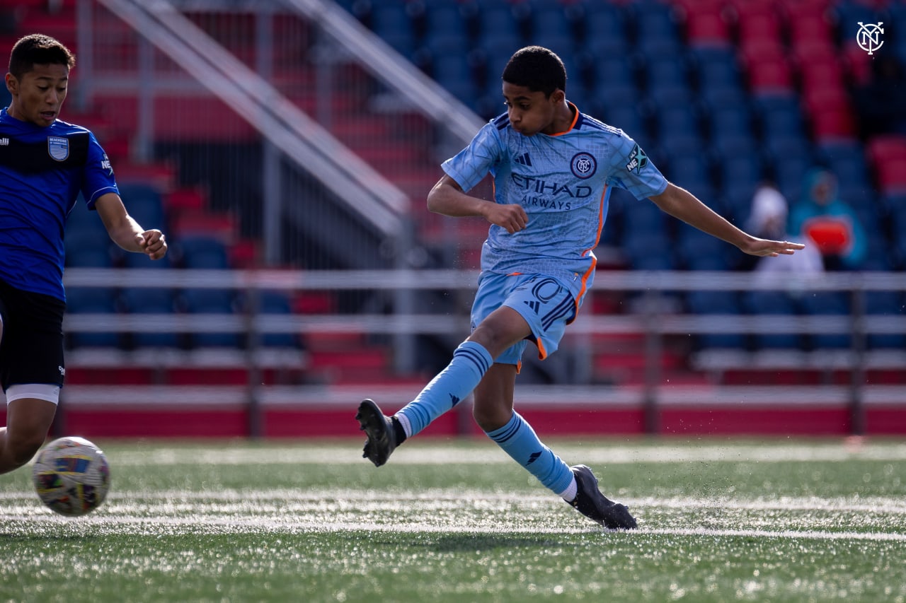 New York City FC U14s took on Beachside SC at Belson Stadium.