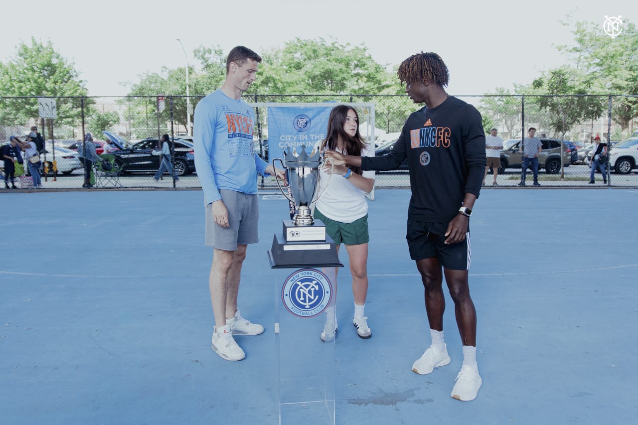 New York City FC's City In The Community organization held their annual Community Cup, featuring youth players from all over the Five Boroughs