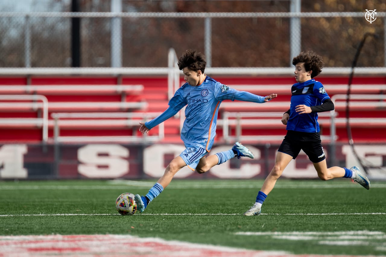 New York City FC U14s took on Beachside SC at Belson Stadium.