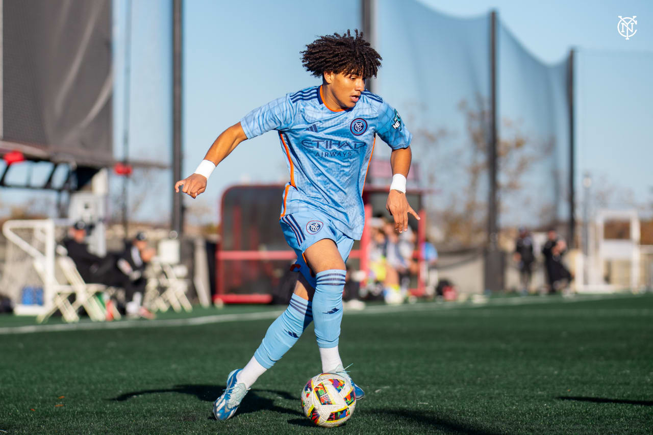 New York City FC U18s up against the visiting DC United.