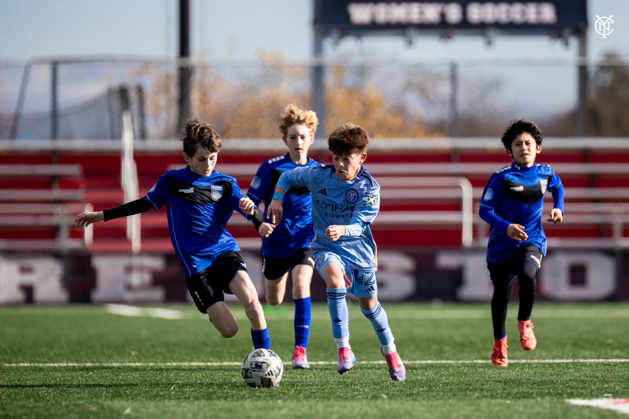 New York City FC U13s took on Beachside SC at Belson Stadium.