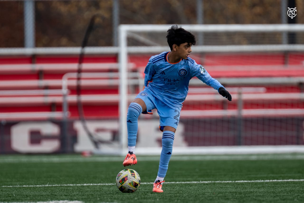 New York City FC U14s took on Beachside SC at Belson Stadium.