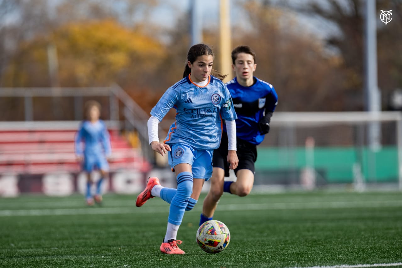 New York City FC U14s took on Beachside SC at Belson Stadium.