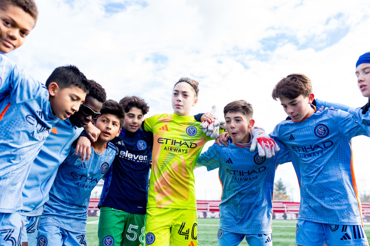 New York City FC U13s took on Beachside SC at Belson Stadium.