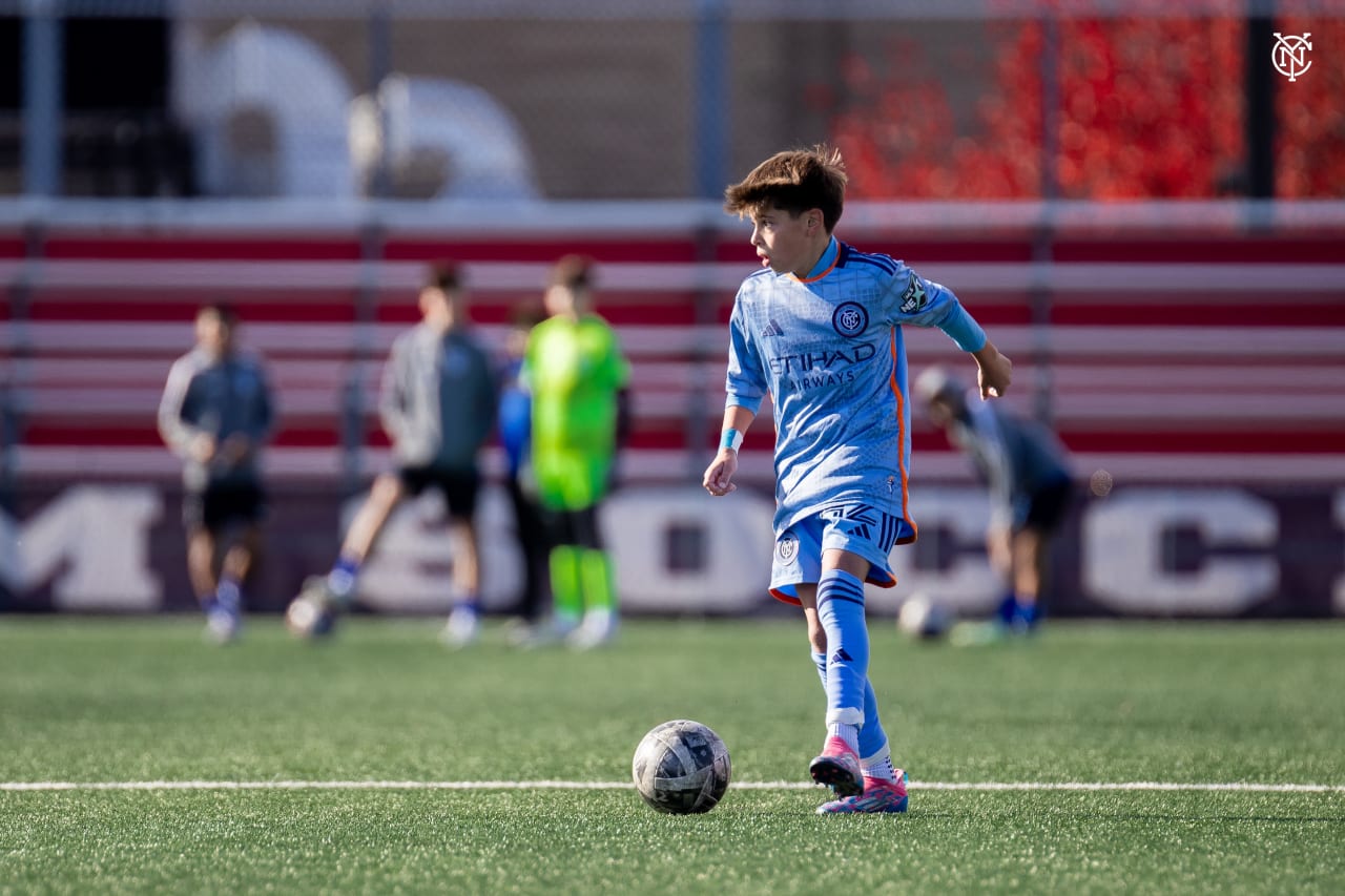 New York City FC U13s took on Beachside SC at Belson Stadium.