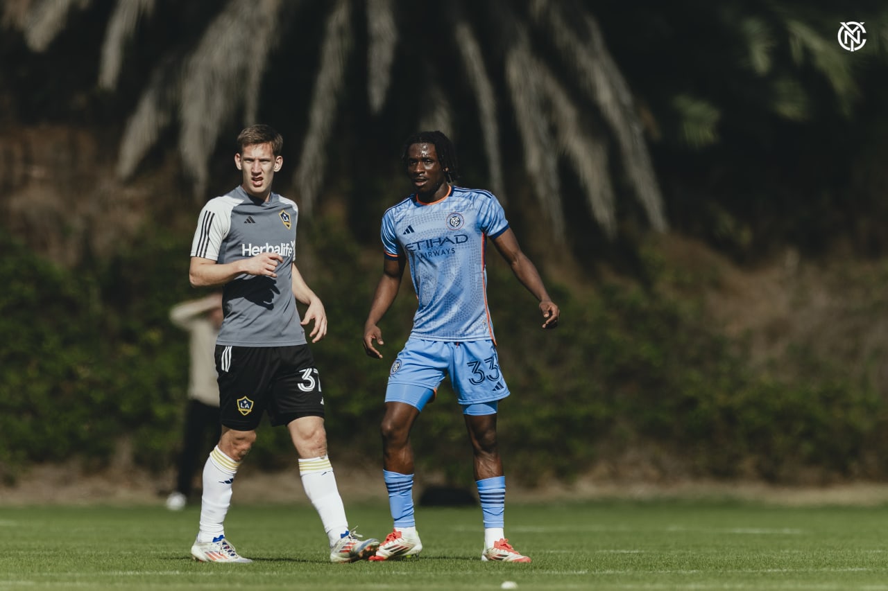 New York City FC wrapped up their first leg of preseason against reigning champions L.A. Galaxy