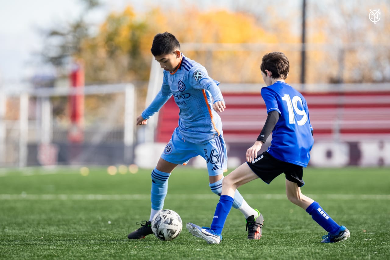 New York City FC U13s took on Beachside SC at Belson Stadium.