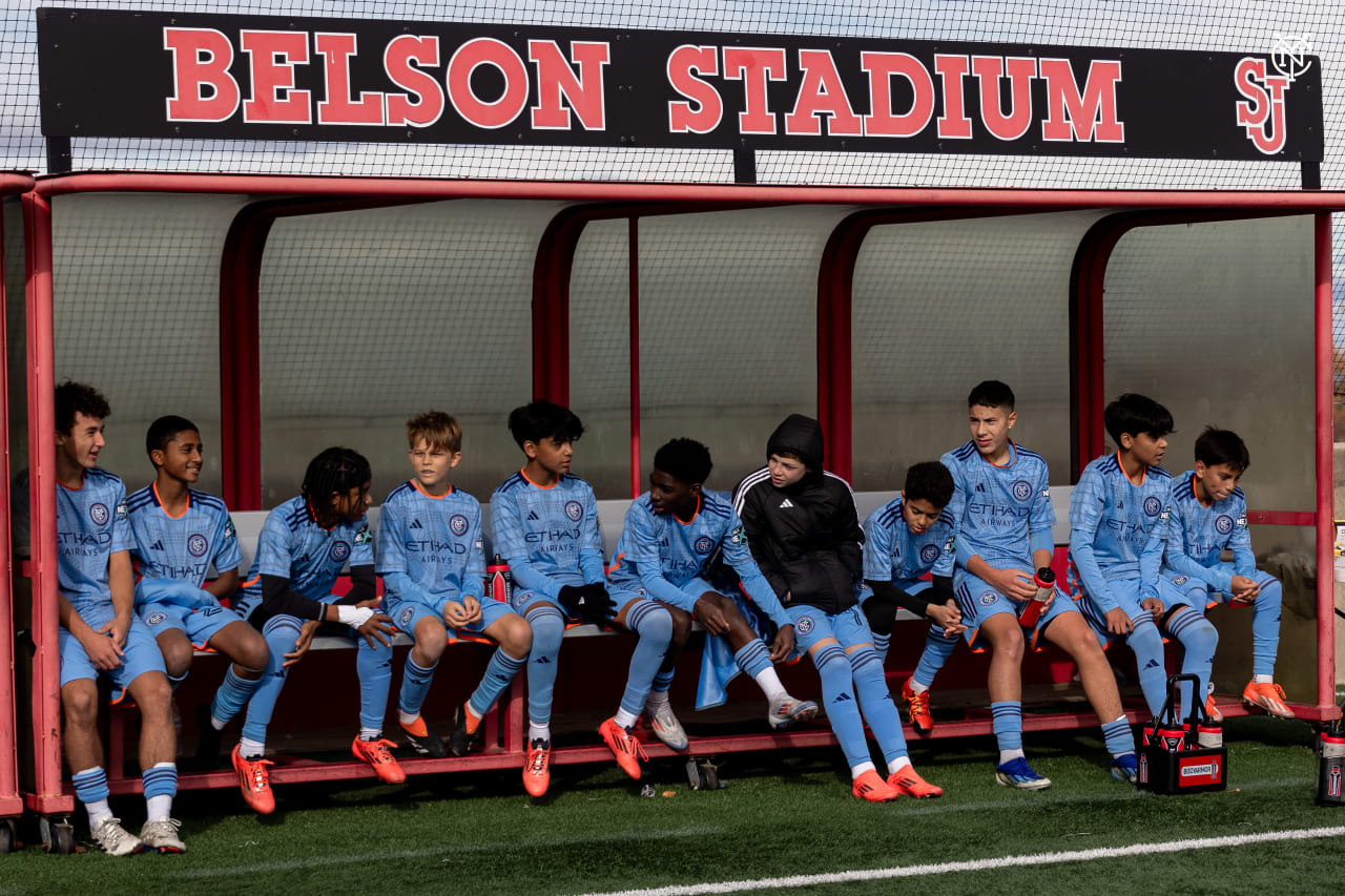 New York City FC U14s took on Beachside SC at Belson Stadium.