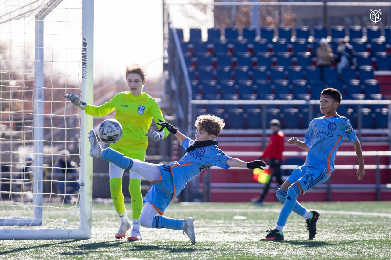 New York City FC U13s took on Beachside SC at Belson Stadium.