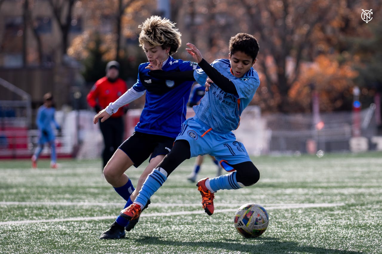 New York City FC U14s took on Beachside SC at Belson Stadium.