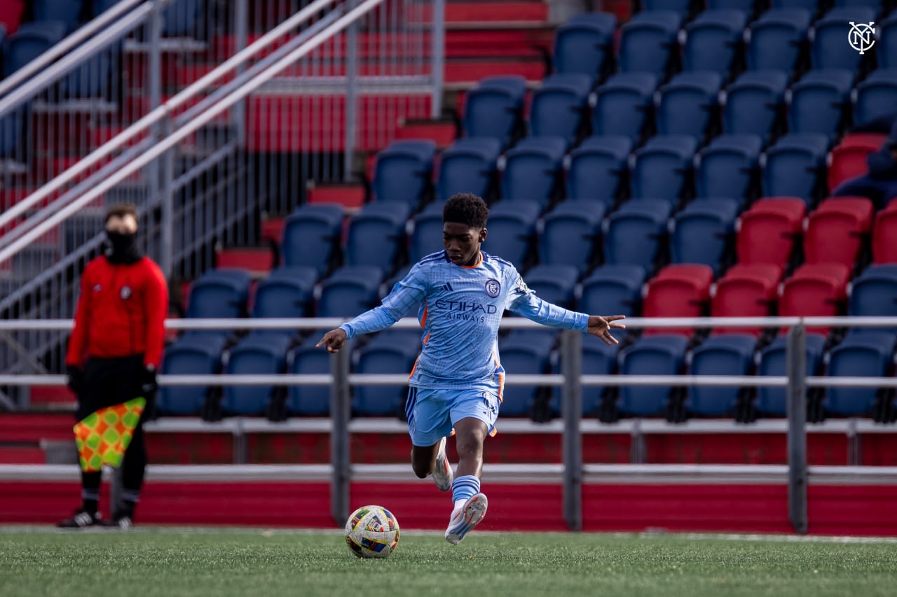 New York City FC U14s took on Beachside SC at Belson Stadium.